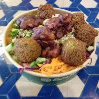 Regular falafel bowl at Eat a Pitta - Clifton Triangle in Bristol