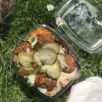 Salad box and pitta  at Eat a Pitta - Clifton Triangle in Bristol