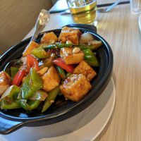 One of the Chinese-ish dishes at Simply Ramen in Albany