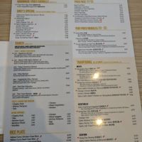 Menu! at Simply Ramen in Albany