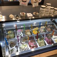 Gelato  at Riccio d'Oro in Kobe