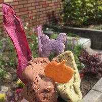 Hazelnut and pistachio 🤤 at Riccio d'Oro in Kobe