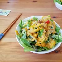 B set salad at Marugoto Vegan Dining Asakusa in Tokyo