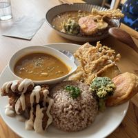   at Marugoto Vegan Dining Asakusa in Tokyo