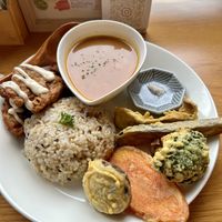   at Marugoto Vegan Dining Asakusa in Tokyo