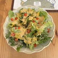 Sarada included in the "lunch plate"  at Marugoto Vegan Dining Asakusa in Tokyo
