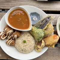 Lunch Plate No. 1  at Marugoto Vegan Dining Asakusa in Tokyo