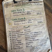 Menu  at Marugoto Vegan Dining Asakusa in Tokyo