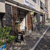 Store front at Marugoto Vegan Dining Asakusa in Tokyo