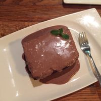  Vegan brownie at Cafe Botanika in St Petersburg