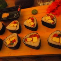 Sushi at Cafe Botanika in St Petersburg