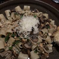 Mushroom pasta   at Rococo in St Kilda