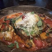 Veggie lasagna   at Rococo in St Kilda