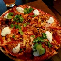 Cauliflower tandoori pizza at Borruso's in Crows Nest