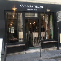 The restaurant at Kapunka Vegan in Paris