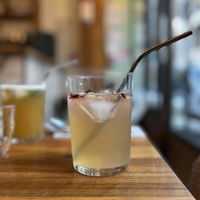 Homemade lemonade  at Kapunka Vegan in Paris