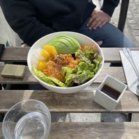 Poke bowl   at Kapunka Vegan in Paris