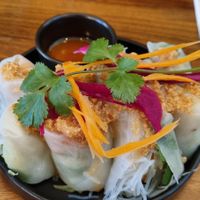 Summer Rolls  at Kapunka Vegan in Paris