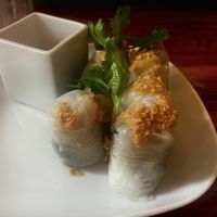 Summer rolls  at Kapunka Vegan in Paris