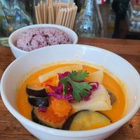 Curry masamen at Kapunka Vegan in Paris