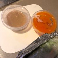 The "sauces" at Kapunka Vegan in Paris