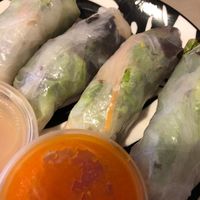 Summer rolls at Kapunka Vegan in Paris