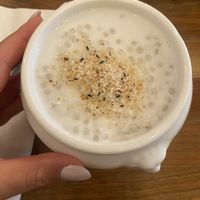 Sticky coconut rice   at Kapunka Vegan in Paris