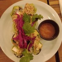 Spring rolls at Kapunka Vegan in Paris