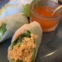 Salad rolls   at Kapunka Vegan in Paris