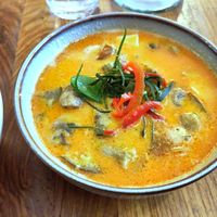 Paeneng curry at Kapunka Vegan in Paris