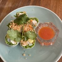 Rouleaux printemps   at Kapunka Vegan in Paris