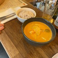 Red curry at Kapunka Vegan in Paris