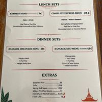 Lunch and dinner sets. at Kapunka Vegan in Paris