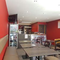 interior at Pizza Break in Torhout