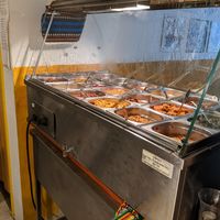 Vast selection of vegan curries! at Kilimanjaro Take Me Away in Amsterdam