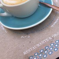 Cappuccino with almond milk  at Byoko in Malaga