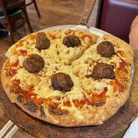 Vegan build your own!  at Upper Crust Pizza in Chamberlain