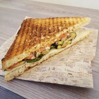 Vegan Toast - you get 2 of these (15x19cm total) at Capatoast in Bari