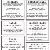 Dinner Menu by Jake's Vegan Steaks
Tue-Fri 5pm-10pm, Sat 5pm-10pm, Sun 4pm-8pm
 at Honeymoon in East London