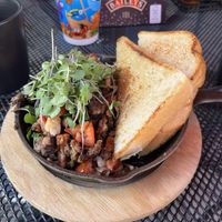 Hash was really good and filling    at Benedict's Eatery and Bar in Stratton