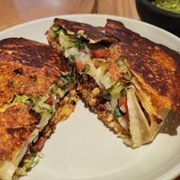 tofu crubchwrap at Ranch Camp in Stowe