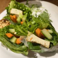 tofu spring rolls  at BoBoKo in Harrisonburg