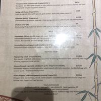 Menu side 2 at BoBoKo in Harrisonburg