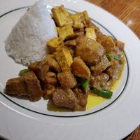Tofu and potato curry, would order again! at BoBoKo in Harrisonburg