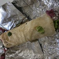 Beet and Hummus Falafel  at The Mediterranean Chickpea in Tampa