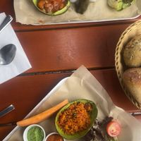 vegan breakfast platter  at Nah am Wasser - Neukölln in Berlin