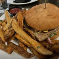  Tofu sandwich, so good at ERIS Brewery and Cider House in Chicago