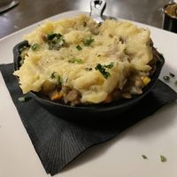 Vegan Shepard’s Pie special ! at ERIS Brewery and Cider House in Chicago