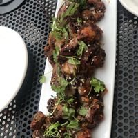 Buffalo cauliflower! at ERIS Brewery and Cider House in Chicago