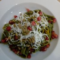 I can't remember what this was, but it was very good (minus the cheese). at Giusto Restaurante Vegano in Torrevieja